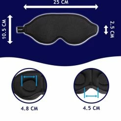 Kopen 🔥 Dutchable Slaapmasker - Luxe 3D Oogmasker - Zijde Slaapmasker - Traagschuim - 100% Verduisterend - GRATIS Slaap Oordopjes 🎁 -Reisbagage-Reisaccessoires Winkel 550x533 23