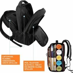 Kopen π DutchOne Rugzak Met USB Oplaadpoort 30L Zwart Luxe Laptop Rugtas 15,6 Inch - Schooltas - Heren - Dames - Jongens - Meisjes - Waterafstotend - Rugzakken β 13 Kopen π DutchOne Rugzak Met USB Oplaadpoort 30L Zwart Luxe Laptop Rugtas 15,6 Inch - Schooltas - Heren - Dames - Jongens - Meisjes - Waterafstotend - Rugzakken β -Reisbagage-Reisaccessoires Winkel 550x534 2