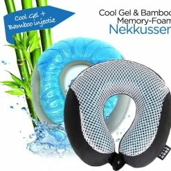 Hete verkoop ⌛ TRVLMORE Nekkussen - Reiskussen Voor Vliegtuig En Auto - U Vorm - Memory Foam - Zwart 🤩
