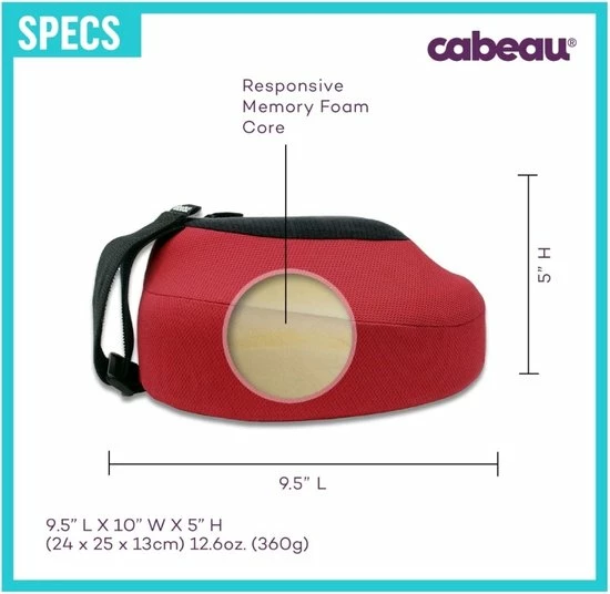 Aanbiedingen ๐ Cabeau Nekkussen Evolution® S3 Inclusief Hoes - Grijs ๐ 8 Aanbiedingen ๐ Cabeau Nekkussen Evolution® S3 Inclusief Hoes - Grijs ๐ - Afbeelding 6