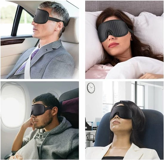 Groothandel โ๏ธ Northwall Slaapmasker Luxe - 100% Verduisterend - 3D Traagschuim - Met Opbergzakje ๐ 4 Groothandel โ๏ธ Northwall Slaapmasker Luxe - 100% Verduisterend - 3D Traagschuim - Met Opbergzakje ๐ - Afbeelding 2