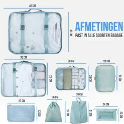 Nieuw ✔️ AXHO Packing Cubes - 8 Delig - Bagage Organizers - Kleding Organizer - Koffer Organizer Set - Koffer Organizer Set - Compression Cube - Blauw ✔️ 19 Nieuw ✔️ AXHO Packing Cubes - 8 Delig - Bagage Organizers - Kleding Organizer - Koffer Organizer Set - Koffer Organizer Set - Compression Cube - Blauw ✔️ -Reisbagage-Reisaccessoires Winkel 550x536 14