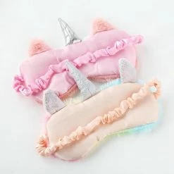 Korting ⌛ Merkloos Slaapmasker - Unicorn - Reizen - Kinderen - Vrouwen Mannen - Multi 🛒 -Reisbagage-Reisaccessoires Winkel 550x537 1