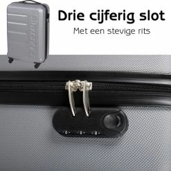 Top 10 🎉 Slazenger Kofferset 3-Delig - 👜 Handbagage Koffer - 4 Wielen - 360º Draaiend - Reiskoffers - Koffers - Lichtgewicht 👏 -Reisbagage-Reisaccessoires Winkel 550x538 5