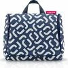 Uitgang 🛒 Reisenthel Toiletbag Toilettas Ophangen - 3L - Signature Navy Blauw 🎉