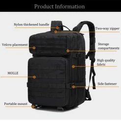 Coupon 👏 Northwest Tactical 🎒 Backpack 45l | Tactische Rugzak | Sport - School - Werk | Zwart 🥰 -Reisbagage-Reisaccessoires Winkel 550x540 22