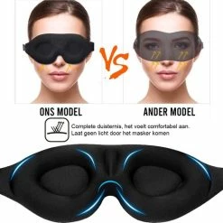 Korting 👍 Podec Slaapmasker Voor Mannen En Vrouwen Slaap Oogmasker - Ademend Katoen Met Memoryfoam 🛒 -Reisbagage-Reisaccessoires Winkel 550x541 2