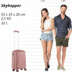Flash-uitverkoop ๐ฅฐ CarryOn Skyhopper ๐ Handbagage Koffer 55cm – TSA Trolley - Old Pink ๐ 15 Flash-uitverkoop ๐ฅฐ CarryOn Skyhopper ๐ Handbagage Koffer 55cm – TSA Trolley - Old Pink ๐ -Reisbagage-Reisaccessoires Winkel 550x541 9