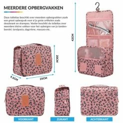 Promo β€οΈ YONO Reis Toilettas Met Ophanghaak Voor Toiletartikelen – Travel Organizer – Cosmetica Tas – Leopard π 10 Promo β€οΈ YONO Reis Toilettas Met Ophanghaak Voor Toiletartikelen – Travel Organizer – Cosmetica Tas – Leopard π -Reisbagage-Reisaccessoires Winkel 550x542 1