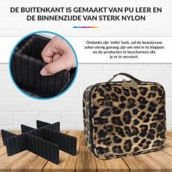 Coupon ๐ YONO Beautycase Luipaard - Make Up Koffer Dames – Makeup Organizer – Tas Voor Cosmetica – Reis Toilettas – Leopard ๐ 15 Coupon ๐ YONO Beautycase Luipaard - Make Up Koffer Dames – Makeup Organizer – Tas Voor Cosmetica – Reis Toilettas – Leopard ๐ -Reisbagage-Reisaccessoires Winkel 550x542 10