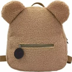 Beste Pirce 😀 MINIIYOU Teddy Rugzak Beige - School 😀