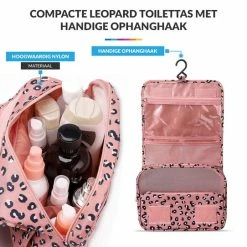 Promo β€οΈ YONO Reis Toilettas Met Ophanghaak Voor Toiletartikelen – Travel Organizer – Cosmetica Tas – Leopard π 12 Promo β€οΈ YONO Reis Toilettas Met Ophanghaak Voor Toiletartikelen – Travel Organizer – Cosmetica Tas – Leopard π -Reisbagage-Reisaccessoires Winkel 550x542 3