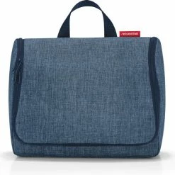 Kopen 👍 Reisenthel Toiletbag XL Toilettas Ophangen - 4L - Twist Blue Blauw ⭐