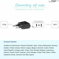 Promo 💯 Ronyse Reisstekker Van VS/USA Naar EU Reisstekker - 2 Stuks - Reis Adapter - Zwart -Travel Adapter - America Stekker - America Adapter - Verloop Adapter 🎁 11 Promo 💯 Ronyse Reisstekker Van VS/USA Naar EU Reisstekker - 2 Stuks - Reis Adapter - Zwart -Travel Adapter - America Stekker - America Adapter - Verloop Adapter 🎁 -Reisbagage-Reisaccessoires Winkel 550x545 11