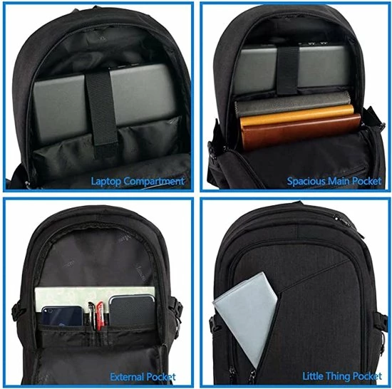Aanbiedingen β€οΈ Igoods Anti Diefstal Laptop Rugzak - Zakenreizen Rugzak Voor Mannen Vrouwen - USB-poort Oplaadvergrendeling - Waterbestendig - Geschikt Voor 15,6 Inch Laptop Notebook π€© 7 Aanbiedingen β€οΈ Igoods Anti Diefstal Laptop Rugzak - Zakenreizen Rugzak Voor Mannen Vrouwen - USB-poort Oplaadvergrendeling - Waterbestendig - Geschikt Voor 15,6 Inch Laptop Notebook π€© - Afbeelding 5