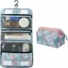 Aanbiedingen 🌟 YONO Reis Toilettas Met Ophanghaak En Etui Voor Toiletartikelen – Travel Organizer – Cosmetica Tas – Flamingo ❤️