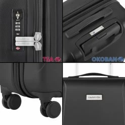 Goedkoopste 👍 CarryOn Skyhopper 👜 Handbagage Koffer 55cm – TSA-slot – Okoban Registratie– Zwart ⭐ -Reisbagage-Reisaccessoires Winkel 550x550 1033