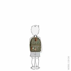 Goedkoop 💯 Beagles Original Kinderrugzak - Dinosaur - Olijf 😉 -Reisbagage-Reisaccessoires Winkel 550x550 1037