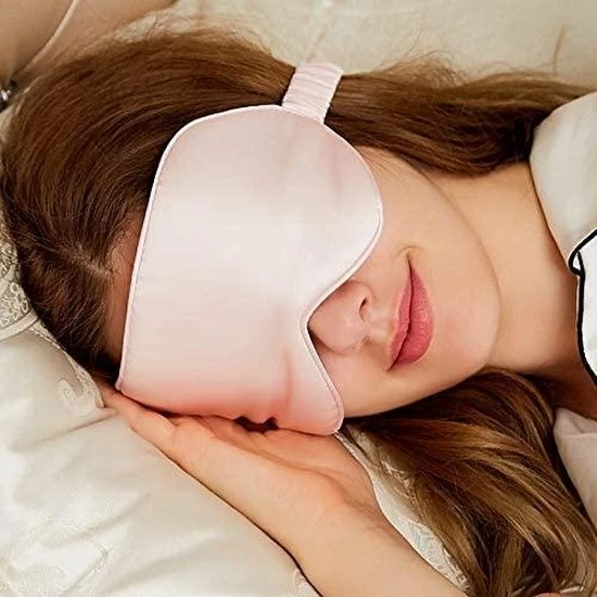 Gloednieuw ๐ Malinsi Slaapmasker 3-in-1 Bijpassend Zakje En Scrunchie - Roze - Oogmasker - Vrouwen - Zijde - Slaapmaskers - Slaap - Cadeau Voor Haar - Sinterklaas & Kerst ๐ 8 Gloednieuw ๐ Malinsi Slaapmasker 3-in-1 Bijpassend Zakje En Scrunchie - Roze - Oogmasker - Vrouwen - Zijde - Slaapmaskers - Slaap - Cadeau Voor Haar - Sinterklaas & Kerst ๐ - Afbeelding 6