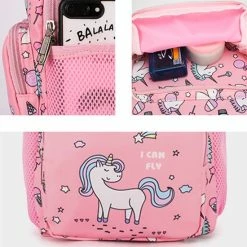 Korting 🎁 QY Unicorn Rugzak, Rugtas Eenhoorn – 5 Liter - Roze 👍 -Reisbagage-Reisaccessoires Winkel 550x550 1135