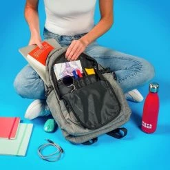 Top 10 🔔 TRVLMORE Rugzak - 25 L - 15,6 Inch - Laptop Rugtas - Waterafstotend - Grijs ⭐ -Reisbagage-Reisaccessoires Winkel 550x550 1176