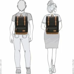 Promo ⌛ Enrico Benetti Santiago 46162 Laptoprugzak Met 17" Laptopvak - Zwart 👏 -Reisbagage-Reisaccessoires Winkel 550x550 1208