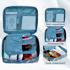 Groothandel ✨ Fako Fashion® - Make Up Tasje Rechthoek - Cosmetica Organizer - Toilettas - 21x16x8cm - Zwart ✔️ 8 Groothandel ✨ Fako Fashion® - Make Up Tasje Rechthoek - Cosmetica Organizer - Toilettas - 21x16x8cm - Zwart ✔️ -Reisbagage-Reisaccessoires Winkel 550x550 1226