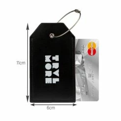 Beste Verkoop 🌟 TRVLMORE Kofferlabel - Leer - Voor Koffers En Tassen - 4 Stuks - Zwart 🎁 -Reisbagage-Reisaccessoires Winkel 550x550 1230