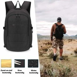 Korting ✔️ Qtronic Rugzak Met USB Oplaadpoort- 28L - 17,3 Inch - Laptop Rugtas - Toegangscode 😍 -Reisbagage-Reisaccessoires Winkel 550x550 1241