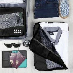 Nieuw 🔥 TRVLMORE Packing Cubes Set - Koffer Organizer - 3 Stuks - Zwart 🔥 -Reisbagage-Reisaccessoires Winkel 550x550 1246