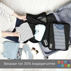 Nieuw 🔥 TRVLMORE Packing Cubes Set - Koffer Organizer - 3 Stuks - Zwart 🔥 -Reisbagage-Reisaccessoires Winkel 550x550 1247