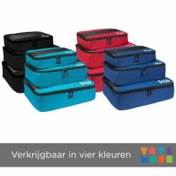 Nieuw 🔥 TRVLMORE Packing Cubes Set - Koffer Organizer - 3 Stuks - Zwart 🔥 -Reisbagage-Reisaccessoires Winkel 550x550 1248