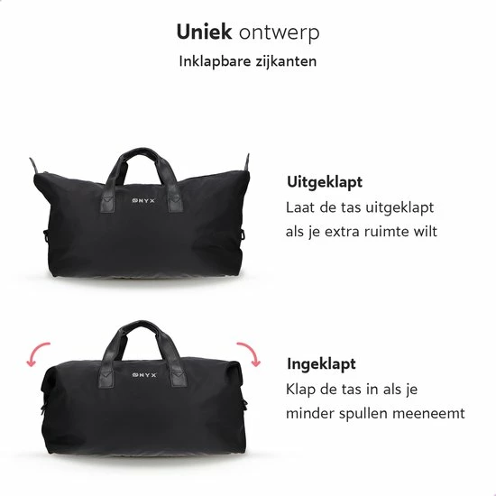 Hete verkoop ๐ ONYX® Reistas 25L - Lichtgewicht Weekendtas - Sporttas - Waterafstotend En Duurzaam - Zwart โจ 4 Hete verkoop ๐ ONYX® Reistas 25L - Lichtgewicht Weekendtas - Sporttas - Waterafstotend En Duurzaam - Zwart โจ - Afbeelding 2