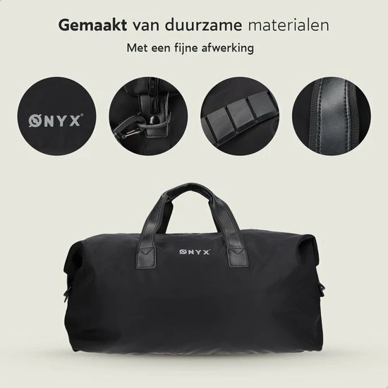 Hete verkoop ๐ ONYX® Reistas 25L - Lichtgewicht Weekendtas - Sporttas - Waterafstotend En Duurzaam - Zwart โจ 5 Hete verkoop ๐ ONYX® Reistas 25L - Lichtgewicht Weekendtas - Sporttas - Waterafstotend En Duurzaam - Zwart โจ - Afbeelding 3