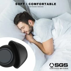 Gloednieuw 💯 Luxyana® Slaap Oordopjes - 2 Sets Zwarte Herbruikbare Oordopjes Voor Comfortabel Slapen - Anti Snurk 🔥 -Reisbagage-Reisaccessoires Winkel 550x550 1314