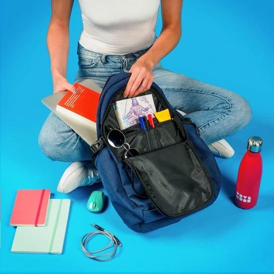 Promo โ TRVLMORE Rugzak - 25 L - 15,6 Inch - Laptop Rugtas - Waterafstotend - Blauw ๐ 11 Promo โ TRVLMORE Rugzak - 25 L - 15,6 Inch - Laptop Rugtas - Waterafstotend - Blauw ๐ - Afbeelding 9