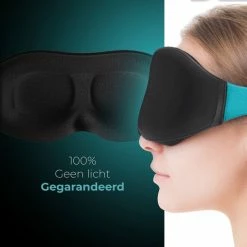 Promo 👍 Slaapmasker Van CozySense® - Gegarandeerd 100% Verduisterend - Geschikt Voor Mannen & Vrouwen - Oogmasker Slaap - Verstelbaar - Inclusief Opbergzakje 😀 -Reisbagage-Reisaccessoires Winkel 550x550 1334