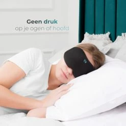Promo 👍 Slaapmasker Van CozySense® - Gegarandeerd 100% Verduisterend - Geschikt Voor Mannen & Vrouwen - Oogmasker Slaap - Verstelbaar - Inclusief Opbergzakje 😀 -Reisbagage-Reisaccessoires Winkel 550x550 1336
