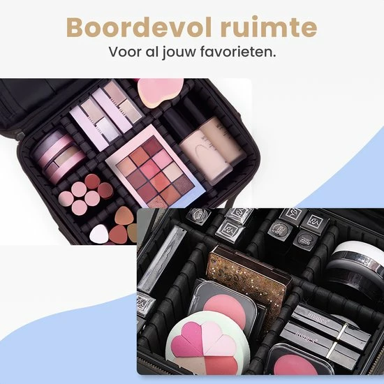 Korting ๐ Eagle Home & Lifestyle Eagle Make-up Organizer Met Spiegel - Make-up Koffer - Beautycase - Multifunctioneel - Reisformaat ๐ฏ 4 Korting ๐ Eagle Home & Lifestyle Eagle Make-up Organizer Met Spiegel - Make-up Koffer - Beautycase - Multifunctioneel - Reisformaat ๐ฏ - Afbeelding 2