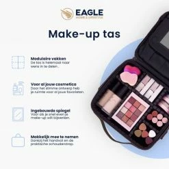Korting ๐ Eagle Home & Lifestyle Eagle Make-up Organizer Met Spiegel - Make-up Koffer - Beautycase - Multifunctioneel - Reisformaat ๐ฏ 14 Korting ๐ Eagle Home & Lifestyle Eagle Make-up Organizer Met Spiegel - Make-up Koffer - Beautycase - Multifunctioneel - Reisformaat ๐ฏ -Reisbagage-Reisaccessoires Winkel 550x550 1358