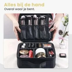 Groothandel 🔥 Eagle Home & Lifestyle Eagle Make-up Organizer - Make-up Koffer - Verstelbare Vakken - Beautycase - Multifunctioneel - Make-up Tas - Reisformaat 🌟 -Reisbagage-Reisaccessoires Winkel 550x550 137
