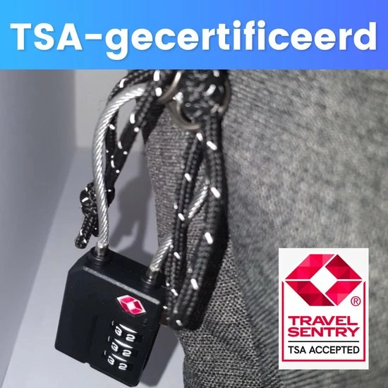 Groothandel β€οΈ Merkloos TSA Cijferslot 3 Cijferig - 2 Stuks - Koffersloten - Kofferslot - Bagageslot - Reisslot - Kabelslot - Hangslot - Bagageslotjes - π Backpackslot - Mulitfunctioneel - Zwart π 6 Groothandel β€οΈ Merkloos TSA Cijferslot 3 Cijferig - 2 Stuks - Koffersloten - Kofferslot - Bagageslot - Reisslot - Kabelslot - Hangslot - Bagageslotjes - π Backpackslot - Mulitfunctioneel - Zwart π - Afbeelding 4