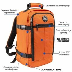 Groothandel βοΈ Cabin Max CabinMax Metz Reistas – π Handbagage 20L – Rugzak – Schooltas - 40x25x20 Cm – Compact π Backpack – Lichtgewicht – Oranje π 24 Groothandel βοΈ Cabin Max CabinMax Metz Reistas – π Handbagage 20L – Rugzak – Schooltas - 40x25x20 Cm – Compact π Backpack – Lichtgewicht – Oranje π -Reisbagage-Reisaccessoires Winkel 550x550 1384