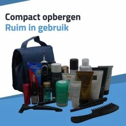 Korting 👍 GOAT Outdoor® GOAT Outdoor Reis Toilettas Met Haak - Unisex Travel Organizer - Navy 🛒 -Reisbagage-Reisaccessoires Winkel 550x550 1415