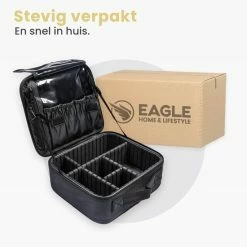 Groothandel 🔥 Eagle Home & Lifestyle Eagle Make-up Organizer - Make-up Koffer - Verstelbare Vakken - Beautycase - Multifunctioneel - Make-up Tas - Reisformaat 🌟 -Reisbagage-Reisaccessoires Winkel 550x550 143