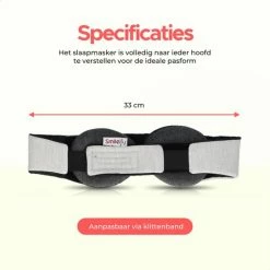 Uitgang 👏 Smileify® Slaapmasker PRO - Vrouwen & Mannen – 100% Verduisterend – Verstelbaar 3D Oogmasker Voor Slaap – Traagschuim 😍 -Reisbagage-Reisaccessoires Winkel 550x550 1476