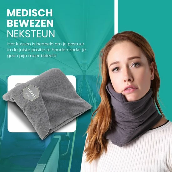 Coupon 🌟 HMerch™ Reiskussen Voor Auto En Vliegtuig - Travel Pillow - Nekkussen - Hoofdkussen Voor Nekklachten - Neksteun 🛒 10 Coupon 🌟 HMerch™ Reiskussen Voor Auto En Vliegtuig - Travel Pillow - Nekkussen - Hoofdkussen Voor Nekklachten - Neksteun 🛒 - Afbeelding 8