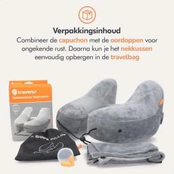 Goedkoop ๐ Travenu Opblaasbaar Nekkussen Met Opbergtasje - Reiskussen - Met Capuchon & Oordoppen - Vliegtuigkussen - Ergonomisch - Grijs ๐ฏ 15 Goedkoop ๐ Travenu Opblaasbaar Nekkussen Met Opbergtasje - Reiskussen - Met Capuchon & Oordoppen - Vliegtuigkussen - Ergonomisch - Grijs ๐ฏ -Reisbagage-Reisaccessoires Winkel 550x550 1495