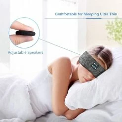 Goedkoopste ⌛ Merkloos Slaap Koptelefoon Met Bluetooth - Slaapmasker Met Bluetooth - Hardloop Hoofdband Met Ingebouwde Bluetooth Speakers 🤩 -Reisbagage-Reisaccessoires Winkel 550x550 1507