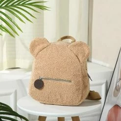 Beste Pirce 😀 MINIIYOU Teddy Rugzak Beige - School 😀 -Reisbagage-Reisaccessoires Winkel 550x550 1508
